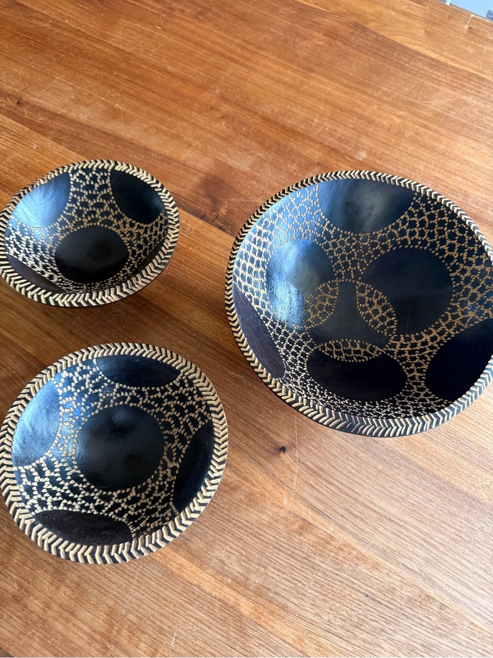 Hand Carved Bowls from Zambia